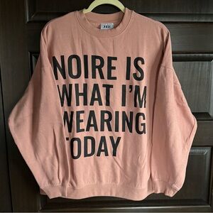 Pink Graphic Sweatshirt